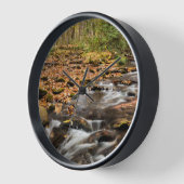 カタロオーシェクリークNCスモ素晴らしキー山脈 壁時計 (傾斜)