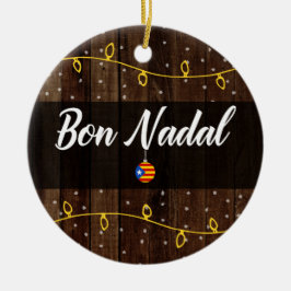 カタロニアのメリークリスマス、Esteladesの糖菓Nadal セラミックオーナメント