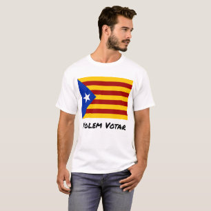 カタロニアの国民投票のTシャツ Tシャツ