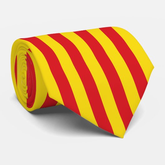 カタロニアの旗 ネクタイ (ロール)