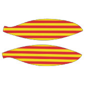 カタロニア国旗を持つフルサイズバスケットボール バスケットボール (パネル)