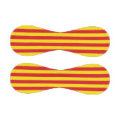 カタロニア国旗を掲げた愛国野球 野球ボール (パネル)