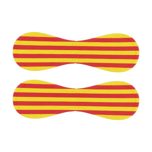 カタロニア国旗を掲げた愛国野球 野球ボール (パネル)