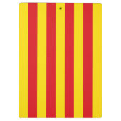 カタロニア国旗（カタロニア） クリップボード (裏面)