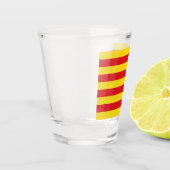 カタロニア国旗（カタロニア） ショットグラス (左)
