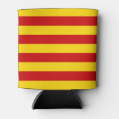 カタロニア国旗&カタロニア – ラセニエラ/ホリデー 缶クーラー (正面)