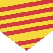 カタロニア国旗&カタロニア – ラ・セニエラ/ルームデコール ショートテーブルランナー (コーナー)