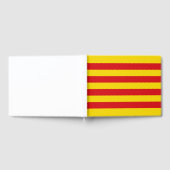 カタロニア国旗 ゲストブック (全面)