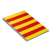 カタロニア国旗 ノートブック (右側)