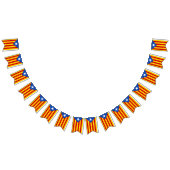 カタロニア国旗、パーティーラセニエラエステラ結婚/s バンティングフラッグ (全)