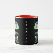 カタロニア語 – バルセロナ,ガウディ – リザード,スペイン マグカップ (中央)