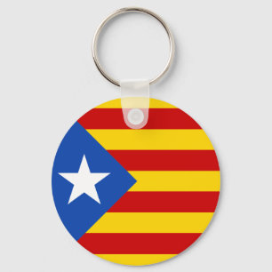 カタロニアEstrelladaの旗Keychain キーホルダー
