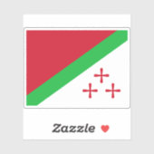 カタンガ国旗、アフリカ シール (シート)