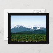 カターディン山 ポストカード (正面/裏面)