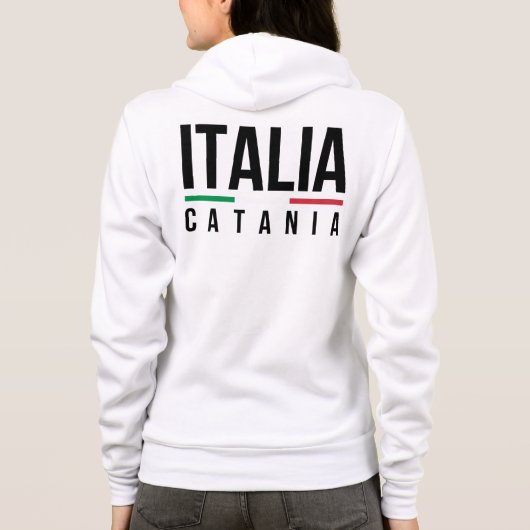 カターニア イタリア パーカ (裏面)