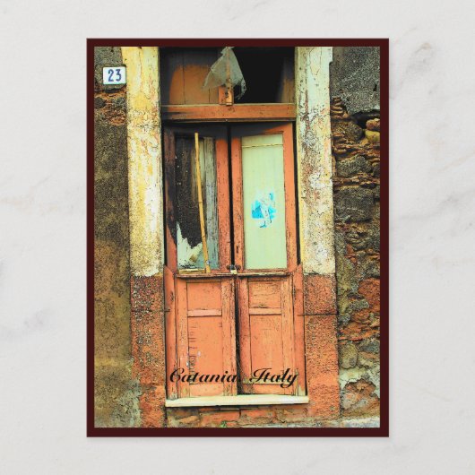 カターニア。イタリア ポストカード (正面)