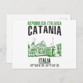 カターニア ポストカード (正面/裏面)