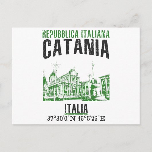 カターニア ポストカード (正面)