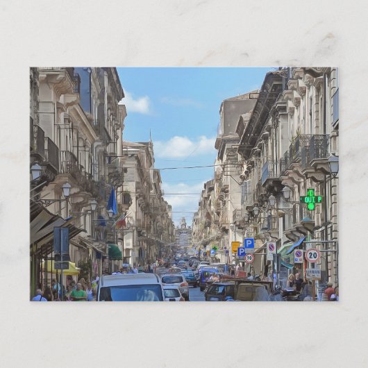 カターニア。#12 ポストカード (正面)