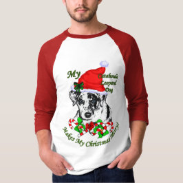カターホラレオパドドグクリスマスプレゼント Tシャツ