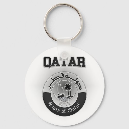 カタールの紋章 キーホルダー (正面)