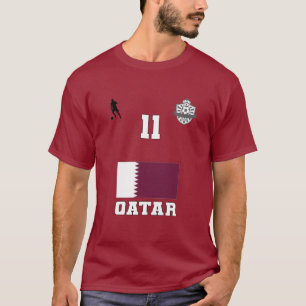 カタールサッカーチーム#11 Tシャツ