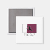 カタールサッカー代表 マグネット (正面/裏面)