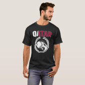 カタールテーブルテニスカタールピンポンサポーターSpo Tシャツ (正面フル)