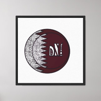 カタールランドマークアートプリント_アイコニックQatarWall Decor キャンバスプリント