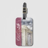 カタール伝統ラゲッジタグ ラゲッジタグ (正面縦)