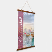 カタール伝統 吊り下げ型タペストリー (傾斜あり)