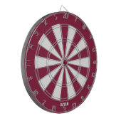 カタール国旗パトリオットのブルズアイ ダーツボード (正面左)