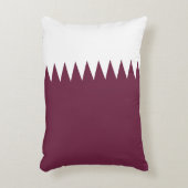 カタール国旗 アクセントクッション (正面(垂直))