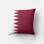 カタール国旗 クッション (裏面)