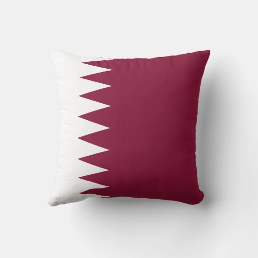 カタール国旗 クッション (裏面)