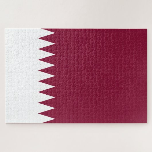 カタール国旗 ジグソーパズル (横)