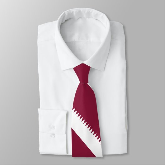 カタール国旗 ネクタイ (タイ)