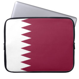 カタール国旗 ラップトップスリーブ
