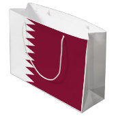カタール国旗 ラージペーパーバッグ (裏面アングル)