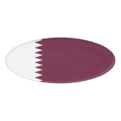 カタール国旗 名札 (正面)