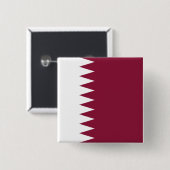 カタール国旗 缶バッジ (正面&裏面)