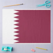 カタール国旗 薄葉紙 (クラフト)