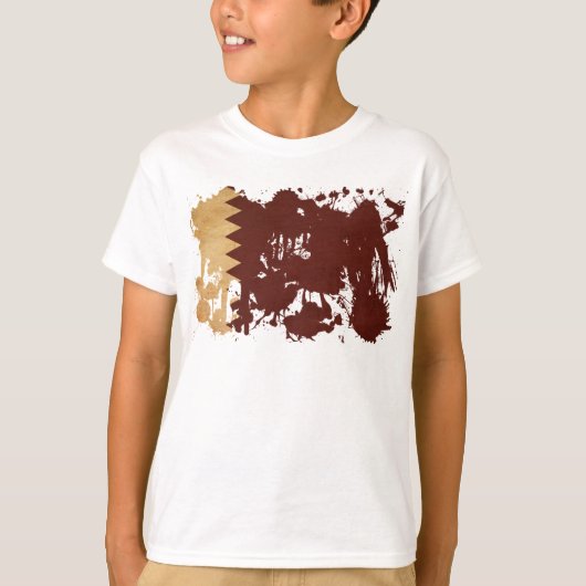 カタール国旗 Tシャツ (正面)