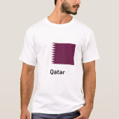 カタール国旗 Tシャツ (正面)