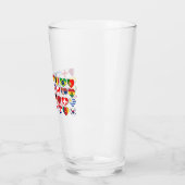 カタール大会32カントリーフラグハート タンブラーグラス (左)