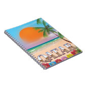 カタール旅行ポスター ノートブック (右側)