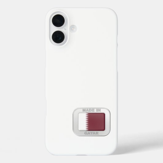 カタール製 Case-Mate iPhoneケース (裏面)