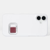 カタール製 iPhoneケース (裏面横)