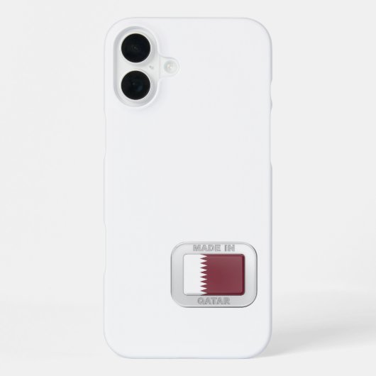 カタール製 iPhoneケース (裏面)