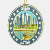 カタール セラミックオーナメント (左)